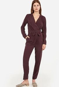 NWT Express paperbag waist jumpsuit